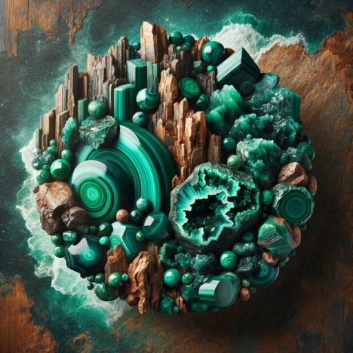 malaquita mineral